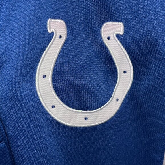 Indianapolis Colts NFL G-III Quarter Zip Pullover Jacket Size M Blue Gray - Picture 3 of 9